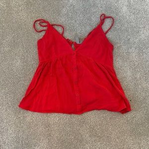 ASOS red triangle shirt